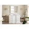 James Martin Vanities De Soto 48in Single Vanity, Bright White w/ 3 CM Carrara Marble Top 825-V48-BW-3CAR - alternate 4